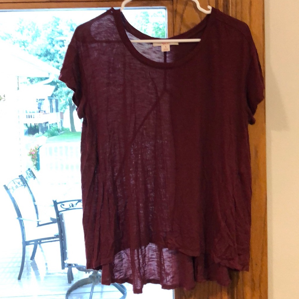 Flowy Red Shirt